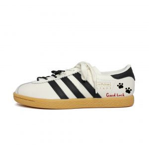 Adidas Originals Кроссовки Stadt Good Luck Abrasion Resistant Low top German Army Trainers Unisex Black