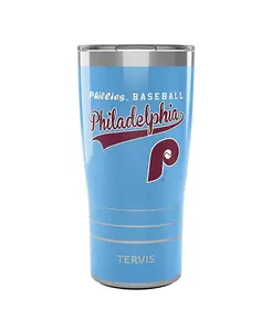 Стакан из нержавеющей стали Philadelphia Phillies объемом 20 унций, коллекция Cooperstown Tervis Tumbler, blue