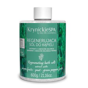 Соль для ванн восстанавливающая - аромат черной сосны, 600 г Krynickie Spa