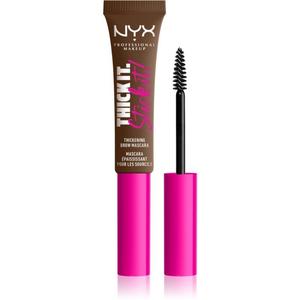 NYX Professional Makeup Thick it Stick It Brow Mascara Тушь для бровей оттенок 06 Брюнетка 7 мл