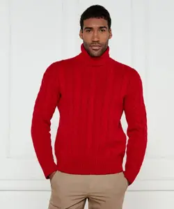 Шерстяная водолазка Regular fit Polo Ralph Lauren, красный