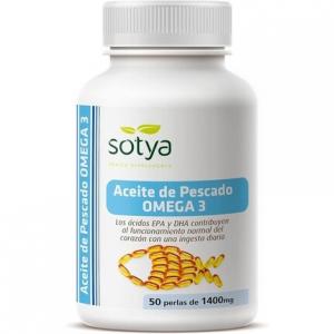 Рыбий жир Омега-3 1400 мг 50 жемчужин, Sotya