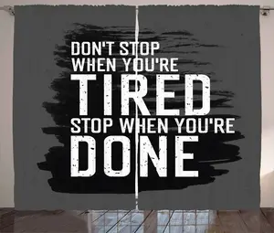 Штора ABAKUHAUS Fitness Rustic, без остановок, универсальная ленточная штора для гостиной с петлями и крючками, 280 x 225 см, цвет: антрацитовый, серый, белый, черный Abakuhaus