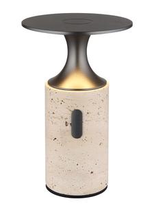 Настольная лампа ТРАВЕРТИН серого цвета Globo lighting