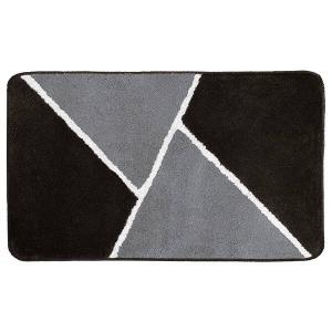 Коврик для ванной Kleine Wolke Hailey II, 70x2x120 см, черный