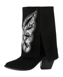 Уникальные ковбойские сапоги L37, черный