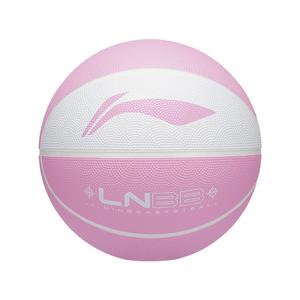 LINING Резиновый баскетбольный мяч white pink размер 5, размер 6, размер 7 тренировочный соревновательный unisex china