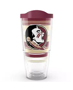Стаканчик Hype Stripe Classic от Florida State Seminoles на 24 унции Tervis Tumbler, multi