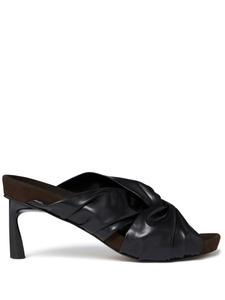 Stella McCartney мюли из искусственной кожи, черный