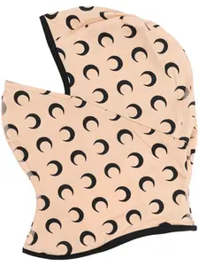 Балаклава с принтом Marine Serre, бежевый