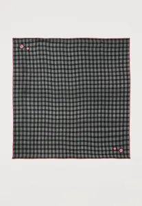 Фулард Even&Odd, Black/Grey/Red