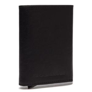 Кошелек The Chesterfield Brand Antique Buff Kreditkartenetui RFID Schutz Leder 7 см, черный
