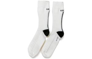 Носки Back Line Rib, мужские, белые Sacai, белый