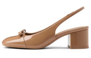 CHARLES&KEITH Каблуки на платформе CARAMEL карамельные 5,7 см, цвет CARAMEL Caramel