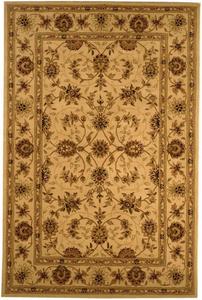 SAFAVIEH Traditions Collection ковер 183 x 183 см круглый Ivory / Ivory TD602A ручной работы восточный премиум шерстяной