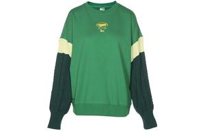 Свитшот женский зеленый Puma