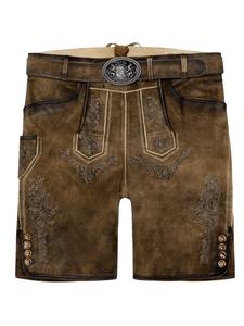 Кожаные брюки Ronn коричневого цвета Maddox Country