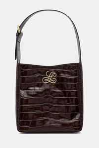 Кожаная сумка Luisa Spagnoli, коричневый