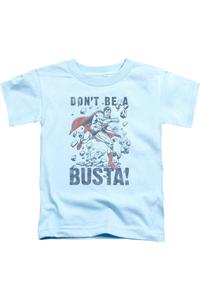 Футболка с коротким рукавом Superman Busta для малышей Gildan, светло-голубой