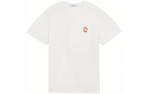 Maison Kitsune Футболка мужская белая