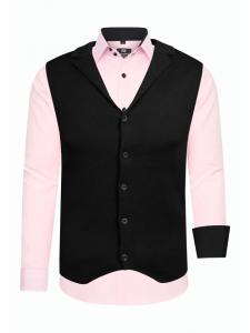 Rusty Neal Комплект из рубашки и жилета (2 шт.), розовый