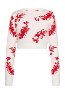 Тонкий вязаный свитер IZIA Sweater, белый