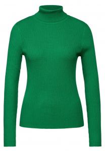 Водолазка STREET ONE Sweater, зеленый