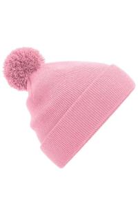 Оригинальная шапка с помпоном Beechfield, розовый