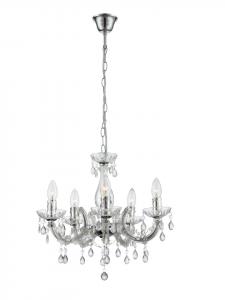 Globo lighting Люстра "CUIMBRA II" серебристого цвета