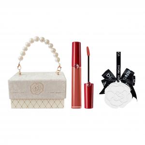 GIORGIO ARMANI AMANI Redtube Pearl Chanel Inspired Box набор из трех матовых блесков для губ, легко растушевываются, натуральные, стойкие