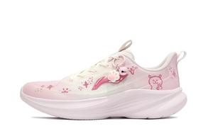 Легкие дышащие кроссовки для бега и города с амортизацией и устойчивостью к истиранию low top женские LINING, светло-розовый