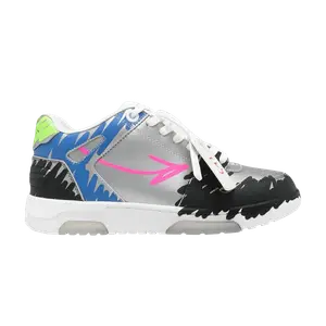 Кроссовки Off-White Bstroy x Off-White Out of Office Black Pink, черный