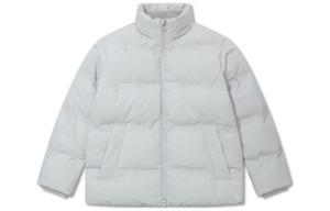 Пуховик унисекс серый/белый Levi’S, серый