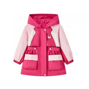 Disney Куртка Strawberry Bear Series SS25 Rose Red для детей 3-7 лет