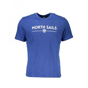 Синяя хлопковая футболка North Sails
