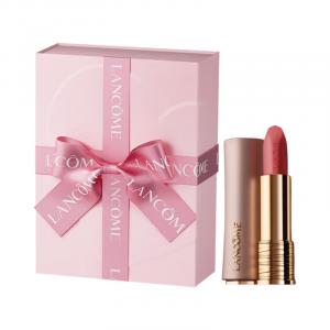 LANCOME Lankou маленький круглый кулон помада, розовое золото тюбик мягкий матовый тон осветляющий 3,4g подарок для лучшей подруги день рождения