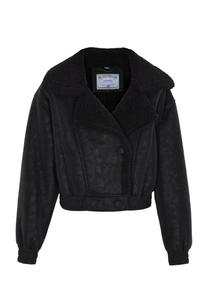 Кожаная куртка DreiMaster Vintage Winter Jacket, черный