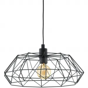 Подвесной светильник CARLTON 2 E27 Eglo, черный