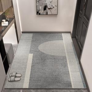 Budis Ковер 80х100 см для прихожей, грязесборник, противоскользящий, Modern Light Luxury-Y39