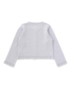 Декоративный вязаный кардиган с длинными рукавами из хлопка Dralon (100-140 см)