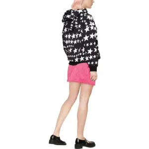 RED VALENTINO Толстовка Women's Multicolor Hooded Moderate Regular