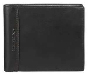 Кошелек BODENSCHATZ "PRINESS", натуральная кожа, черный