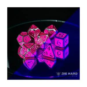 Набор AfterDark Drakona Poly — арагонит (7), Metal Poly Dice Sets (Die Hard Dice)