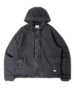 Куртка PRO CLUB из плотной джинсовой ткани на молнии (мужская) Select Brands, цвет Black Denim