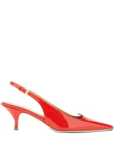 Туфли-лодочки с заостренным носком A.Bocca, красный