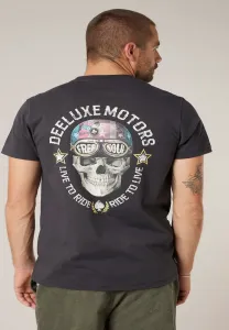 Оригинальная футболка с принтом декари Deeluxe, Holzkohle