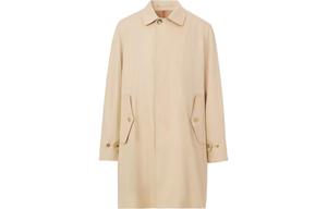 Пальто мужское мягкое желто-коричневое Burberry, коричневый