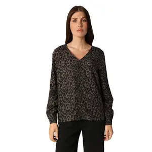 Блузка Deeluxe Danily long sleeve, черный