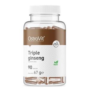 OstroVit, Ginseng VEGE 90 капсул Тройная форма стресс