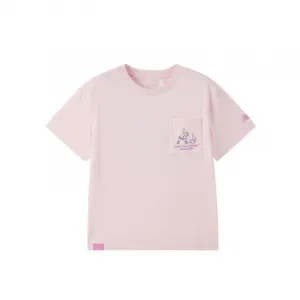 New Balance Футболка светло-фиолетовая для детей 3-7 лет